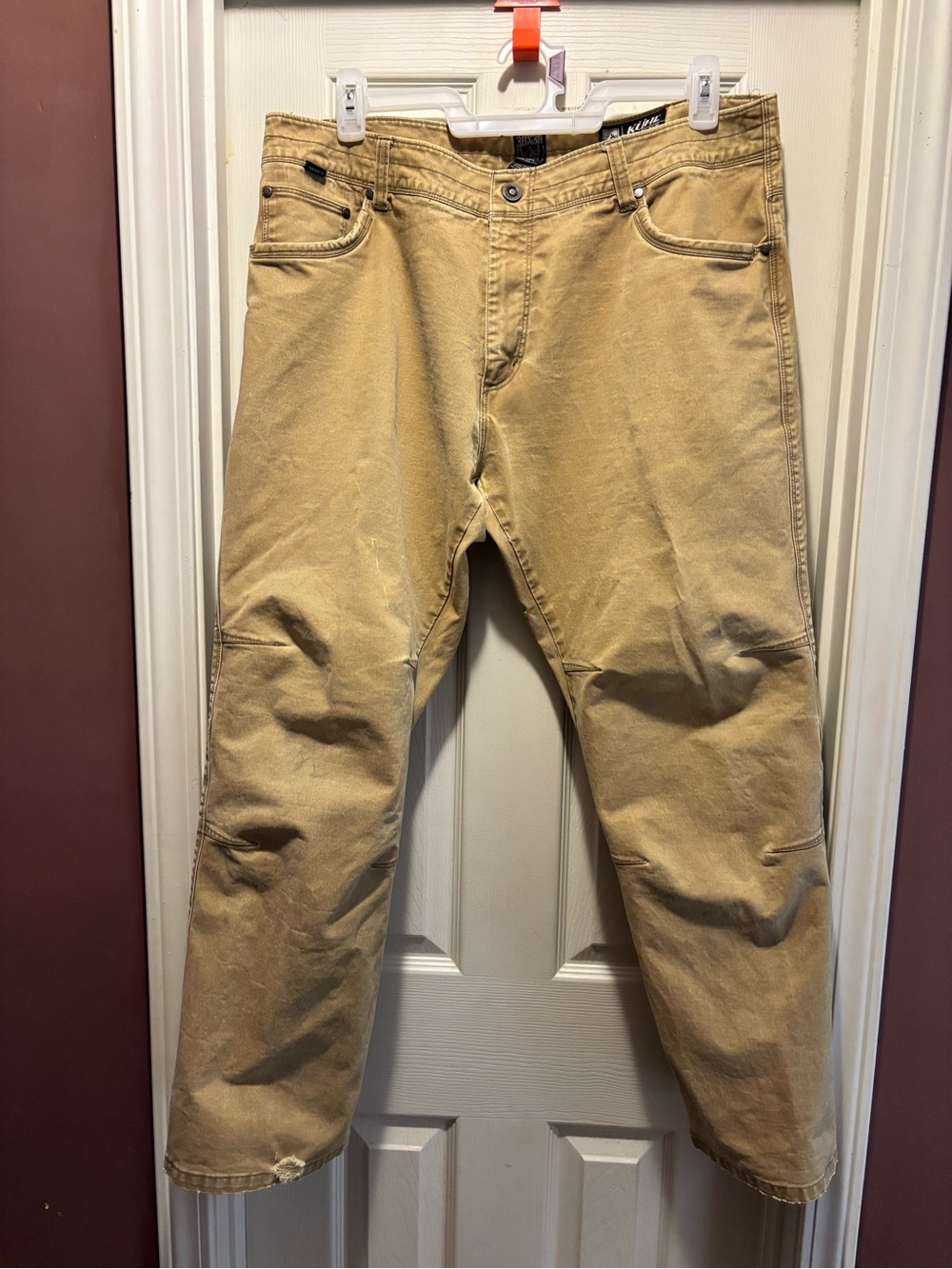 Kuhl Men's Cargo Pants in Khaki Tan